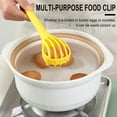 thumbnail image 5 of Multifunctional Egg Beater, 2025 New 3 In 1 Plastic Egg Beater & Food Clip for Boiled Eggs, Noodle, Bread, Innovative Kitchen Gadget Kitchen Is Easy To Operate Clearance, 5 of 6