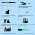thumbnail image 3 of SC  Fiber Connector, Ceramic Core 20PCS Fiber Optic Connectors  for 0.9mm 2.0mm 3.0mm Fibers, 3 of 7