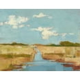 thumbnail image 2 of Harper, Ethan 18x15 Gold Ornate Wood Framed with Double Matting Museum Art Print Titled - Summer Wetland I, 2 of 4