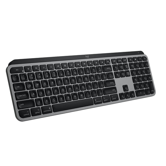 Logitech MX Keys S for Mac, Wireless Keyboard, Fluid, Precise Laptop-Like Typing, Programmable Keys, Backlit, Bluetooth USB C Rechargeable for MacBook Pro, MacBook Air, iMac, iPa
