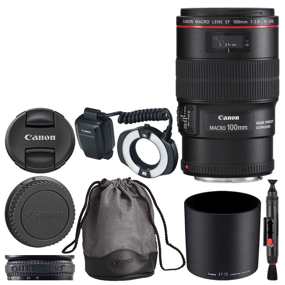 canon ef 100mm f/2.8l is usm 11 macro lens for canon dslr cameras
