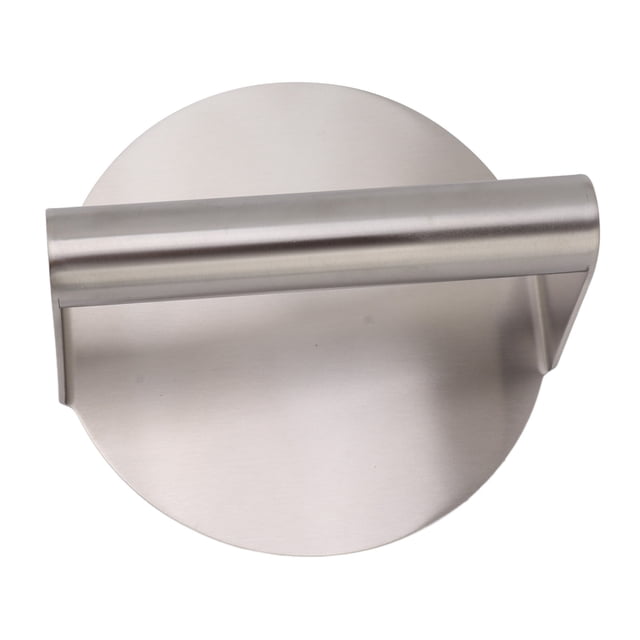 Burger Press, Stainless Steel Flat Bottom Bacon Press Manual Adjustable Burger Smasher for Beef Vegetables Burgers Cooking