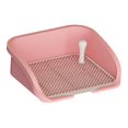 thumbnail image 4 of Inodoro para perros, l para cachorros, entrenamiento de mascotas grande con soporte para de pared interior, perro interior Rosa Yuyangstore Bandeja de aseo para gatos, 4 of 8
