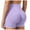 Light Purple, variant on adviicd Women Workout Impact Shorts 4.5 Scrunch Lifting Tummy Control Gym Shorts Comfy Running Seamless Booty Biker Shorts , S