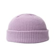 thumbnail image 2 of Sonducket Gorro de invierno Gorro de cabeza corta Gorros Hombres Mujeres Sombreros Patinaje Viajar Sombreros Taro Púrpura Sonducket AP010504-15B, 2 of 6