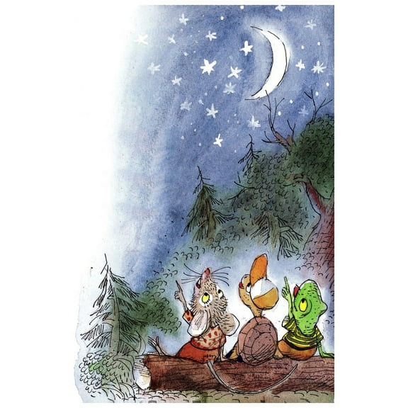 Marmont Hill "Look at the Stars" by Curtis Painting Print on Canvas