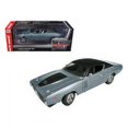 thumbnail image 2 of 1971 Dodge Charger R/T Hemi (GA4) Gunmetal Grey Limited to 1250pc 1/18 Diecast Model Car by Autoworld, 2 of 2