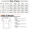 thumbnail image 3 of Qiopertar Blouse Imprimée Alphabet Vintage Raglan Col Rond Manches Courtes Couleur Unie Grandes Économies de Vacances! Offres de la Semaine Liquidation, 3 of 8