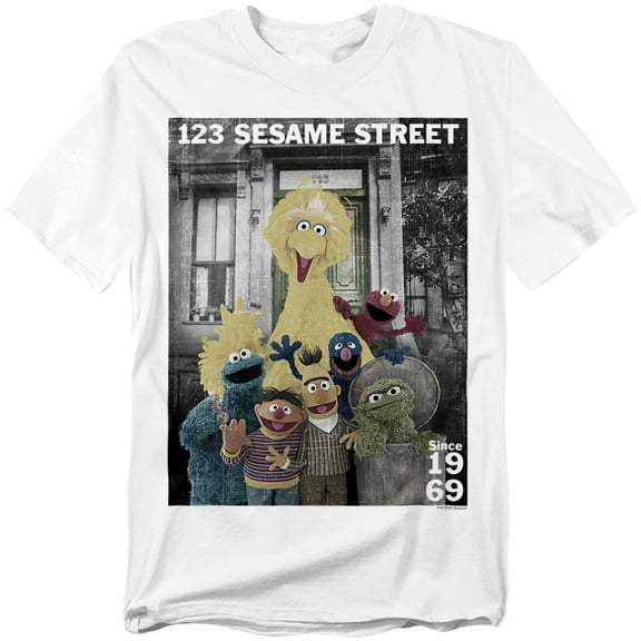 Sesame Street T-Shirt Best Address Unisex Graphic Tee For Men & Women