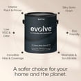 thumbnail image 3 of Evolve Tailored Slate Satin Interior Paint and Primer, Wall Paint with One-Coat Coverage, 5 gal, 3 of 8