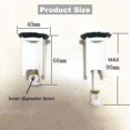 thumbnail image 5 of Bouchon de vidange de alta calidad,bouchon d'évier inferior,bouchon d'évier universel,bouchon de lavabo réglable - bouchon de salle de bain ?40mm (la hauteur est réglable entre 6,5 cm y 9, 5 of 5