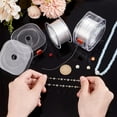 218 Yards 0.3mm Elastic Bracelet String Beading Thread Clear Seed Bead