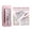 Pink, variant on Avoid Myopia Math Geometry Kit 8 Piece Student Supplies Set With Shatterproof Storage Box Including Ruler Protractor Eraser Lead Leads Pencils For
