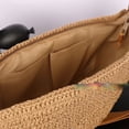 thumbnail image 4 of Transemion Eco-Friendly Straw Mini Handbag With Adjustable Straps For Various Clothing But Also Various Brown, 4 of 6
