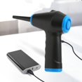 thumbnail image 1 of Cordless Electric Air Duster, Portable 5000mAh Rechargeable Electric Air Duster, Detachable Air Blower With LED Light, For Computer Keyboard Car Cleaning, 1 of 8
