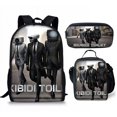 thumbnail image 1 of Skibidi Toilet Student Backpack Children'S Meal Bag Pencil Bag Three-Piece Backpack, 1 of 2