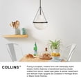 thumbnail image 6 of 46894BX-Hinkley Lighting-Collins - 12W 1 LED Large Pendant-27.75 Inches Tall and 20 Inches Wide-Black Oxide Finish, 6 of 12