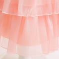 thumbnail image 6 of Flower Girls Dresses Pearl Puff Sleeve Tulle Wedding Princess Dress for 4-9Year, 6 of 6