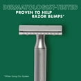 thumbnail image 4 of SheaMoisture Men Razor Double-Edge Safety Razor, 1 Handle, 10 Blades, 4 of 8