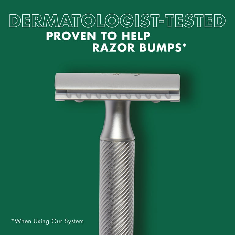SheaMoisture Men Razor Double-Edge Safety Razor, 1 Handle, 10