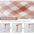 thumbnail image 6 of PiccoCasa 6-Pack Cotton Kitchen Tea Towel Set Lattice Pattern  Pink 13.4x13.4in, 6 of 7