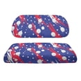 thumbnail image 2 of Aplkyhs Golf Print Golf Cart Seat Covers Club Car 2-Person Seats Golf Cart Seat Towel Suitable for All Seasons Club Car Seat Covers Stylish Golf Cart Accessories with Elastic Band Blue, 2 of 7