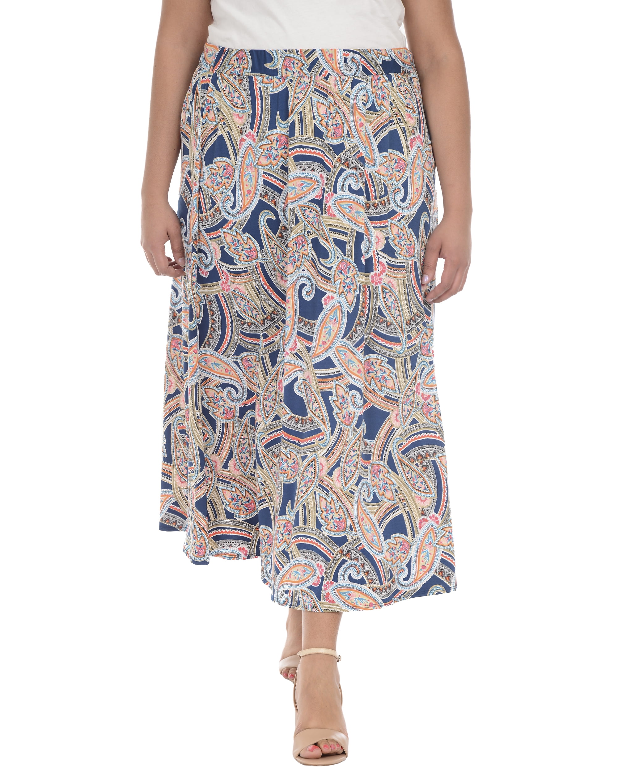 elastic waist maxi