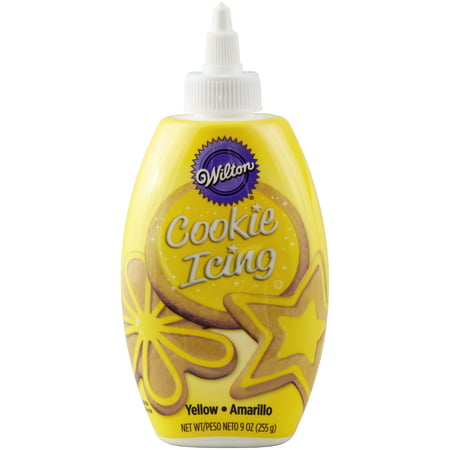 Wilton Yellow Cookie Icing, 9 oz. (Best Christmas Cookie Icing)
