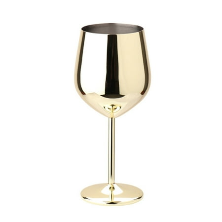 

Goblet Red Wine Glass Good Quality Glass For Party Supplies Gold Plated