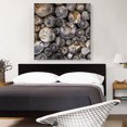 thumbnail image 2 of ARTCANVAS Wood Texture Home Decor Square Canvas Art Print - Size: 36" x 36" (0.75" Deep), 2 of 9