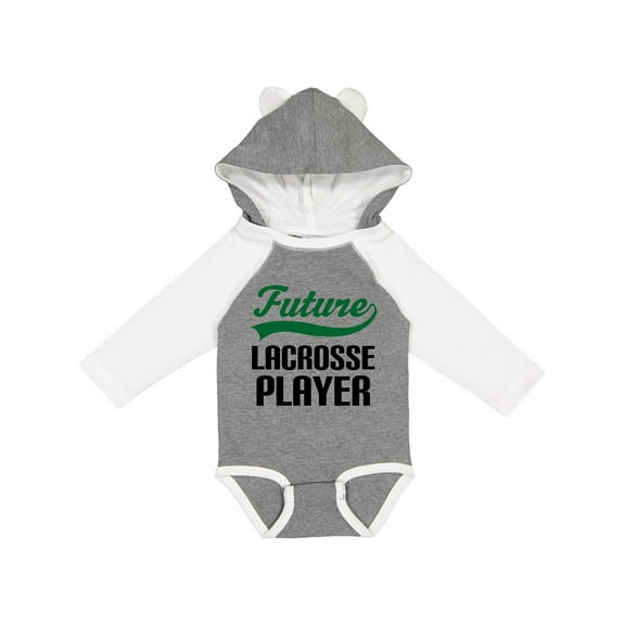 Inktastic Future Lacrosse Player Boys Long Sleeve Baby Bodysuit