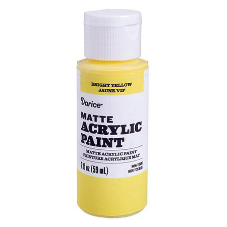 Paint on multiple surfaces with this matte acrylic paint. Use it to add lettering to wood signs, color clay figures, and cover