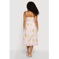 thumbnail image 3 of Women's Lemon Print Lace Up Sides Midi Dress, 3 of 3