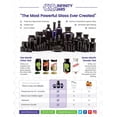 thumbnail image 3 of Infinity Jars 50 Ml (1.7 fl oz) Cosmetic Style Black Ultraviolet Glass Screw Top Jar, 3 of 3
