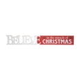 thumbnail image 3 of Parisloft Believe in the Miracle of Christmas Wood Wall Plaque, 3 of 9