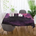 thumbnail image 6 of BZSMCE Square Tablecloth Dilapidated Castle Pattern Tableclothes, 6 of 9