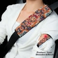 thumbnail image 4 of WYYP Flowers Car Seat Belt Cover Safety Seatbelt Protector Universal Seat Belt Cushions for Car Interior Accessories 2Pcs, 4 of 6