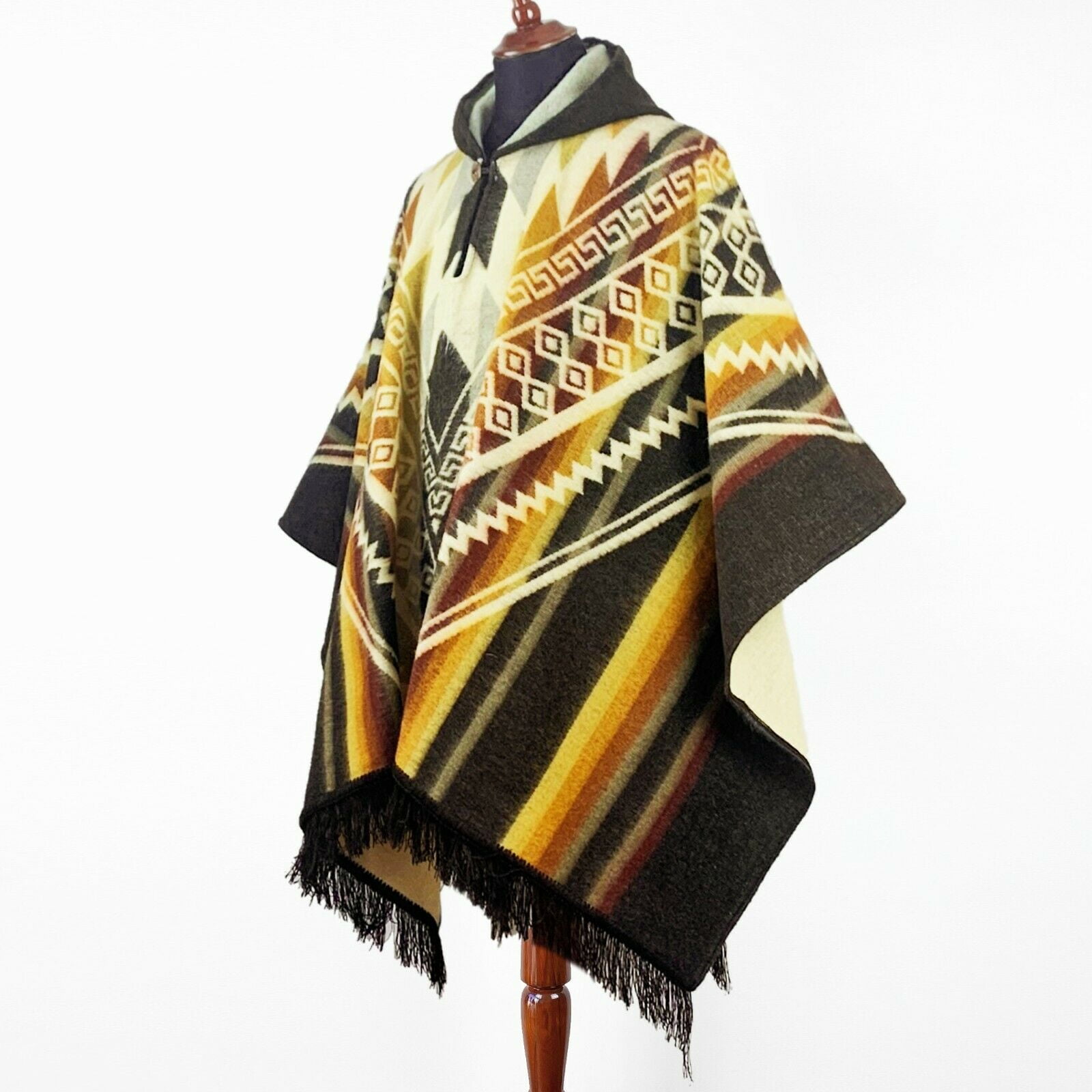 Clint Eastwood Alpaca Wool Western Cowboy Poncho Serape Replica 