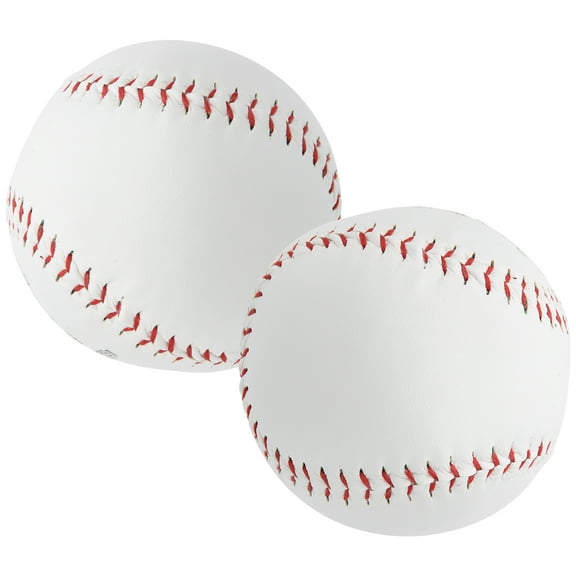 Practice Baseball, Softball , 2Pcs PU And Sawdust High Elastic Hand Sewing For Daily Practice Game Softball Training
