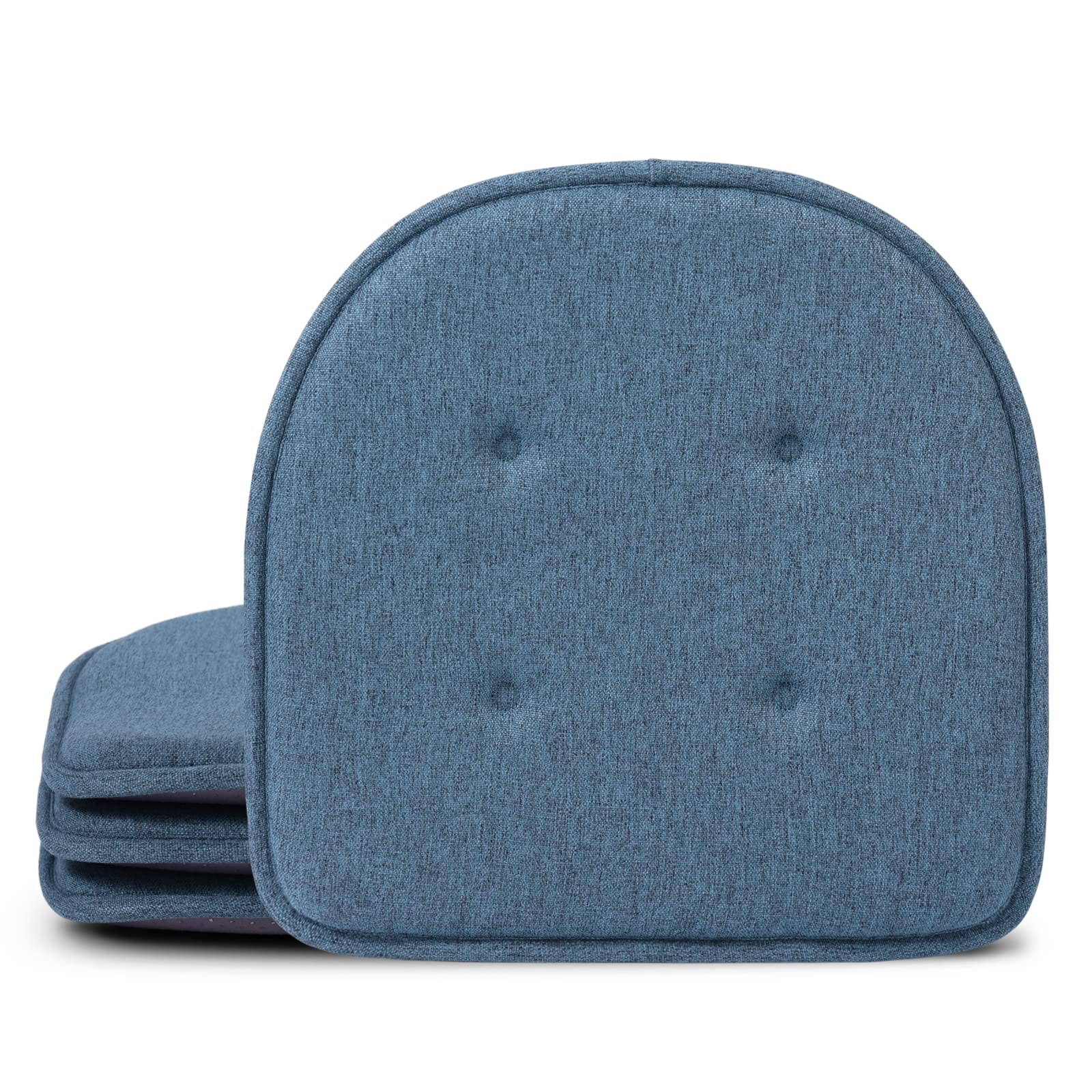 Shinnwa Chair Cushions Set of 4 Kitchen Dining Room Chair Pads Non Slip