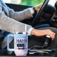 thumbnail image 5 of Mom Tumbler 40 oz Tumbler with Handle and Straw Lid Leak Proof - Best Mom Ever Tumbler for Christmas Mothers Day Birthday Gifts for Mom Women - Stainless Steel Cup, 5 of 6