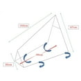 thumbnail image 4 of PVC RV trailer protection cover tripod cover dust and rain protection cover, 4 of 10