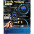 thumbnail image 4 of Kohree 4 Tire Inflation & Deflation System, Up to 200" Wheelbase, Fast Air Up Air Down Kit, 13FT+8.2FT Air Hose & Digital Pressure Gauge for Truck Car Motorcycles Off Road Vehicle, 4 of 9