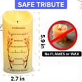 thumbnail image 2 of Velas Conmemorativas Skywin Sin Llama para Fallecidos LED 15x7 cm, 2 of 7