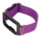 thumbnail image 1 of Correa de nailon ajustable para reloj Bling Bling con funda para Oppo Free color morado y negra, 1 of 12