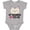 AC-Heather Grey, variant on Inktastic Grandma Loves Me Girls Baby Bodysuit