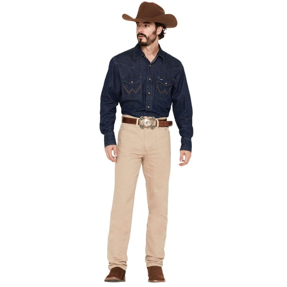 wrangler men's jeans 936 slim fit prewashed colors - mesquite_x