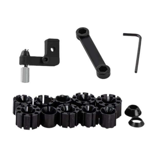 Herramienta para engarzar anillos con llave , accesorio para hacer anillos, herramienta profesional para engarzar y grabar accesorios múltiples