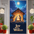 thumbnail image 6 of Sheep Star Christmas Banner Joy to the World Decorative Party Background, 6 of 9