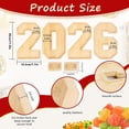 thumbnail image 6 of 2026 Digital Candy Box Snack Organizer | Graduation Party Fruit Platter Tray | Stylish Compartment Plate for Snacks, Dried Fruit, Chocolates | 32x19.5cm, Trendy Letter Pattern, Multi-Functional, 6 of 8
